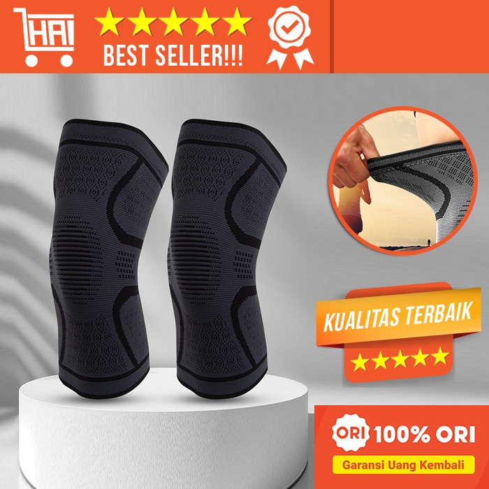 Deker Lutut Knee Brace Support Terapi Nyeri Sendi Osteoarthritis 1 Pasang