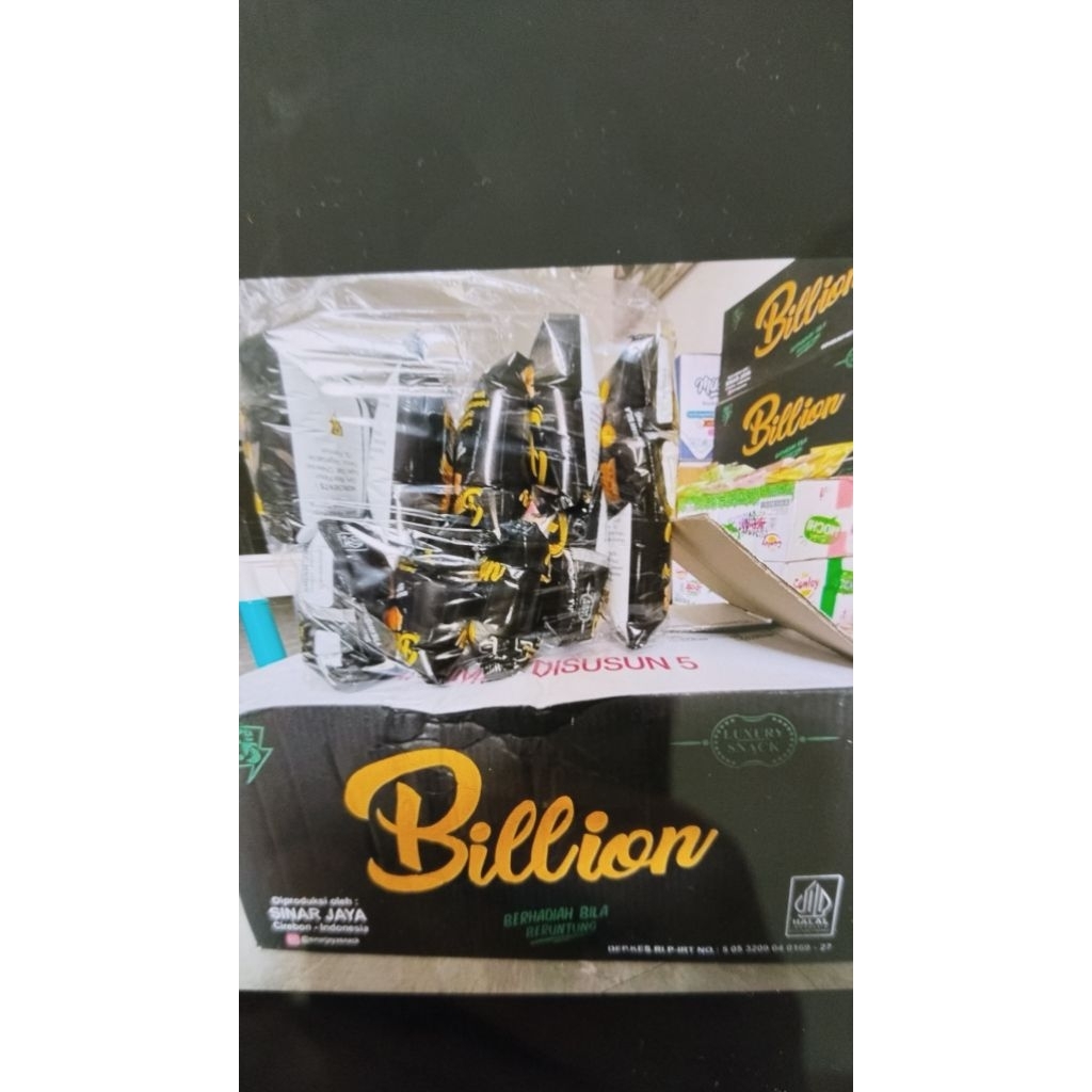 Billion Snack Berhadiah Uang isi 10 bungkus