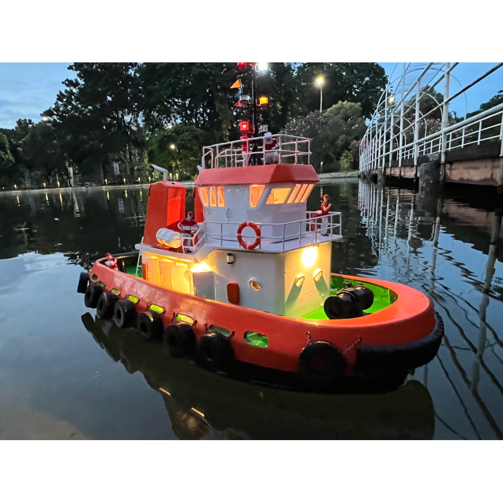 rc tugboat scale detail hobby grade