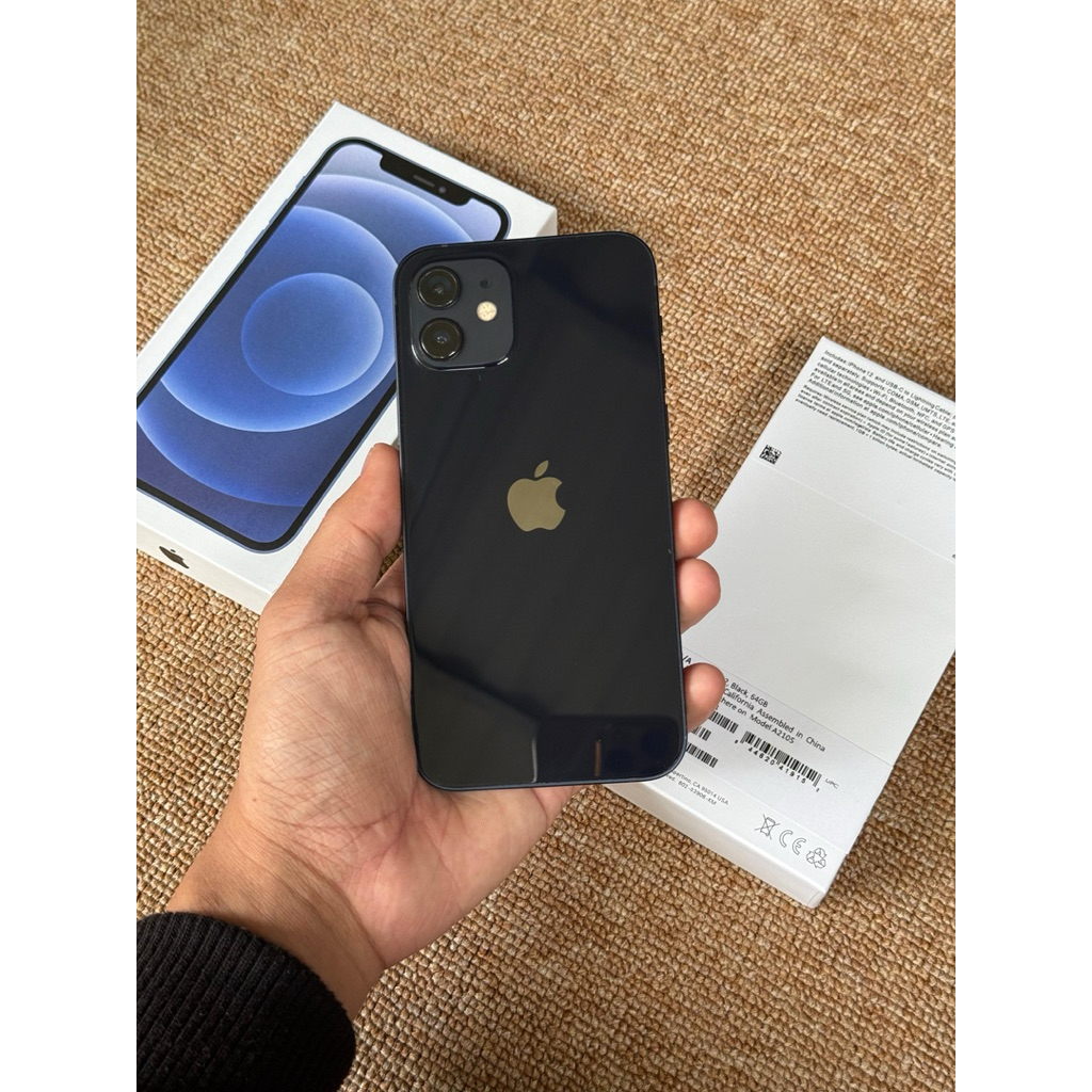 Iphone 12 64gb inter all oprator fullset