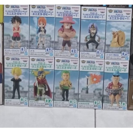 WCF ENIES LOBBY VOL 1 DAN VOL 2 + WCF LOG STORIES ROBIN LUFFY