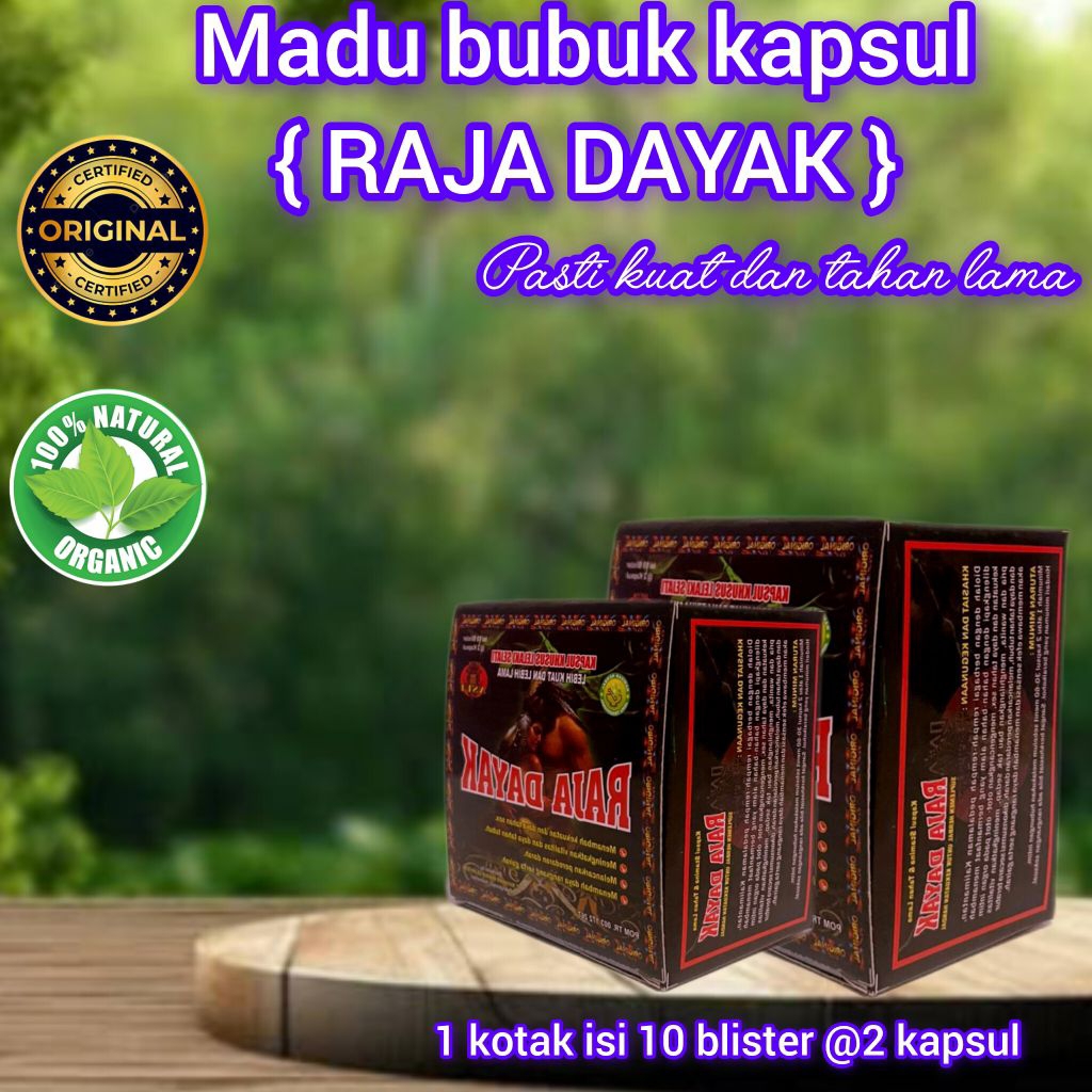 RAJA DAYAK KESEJAHTERAAN KAPSUL ISI 10