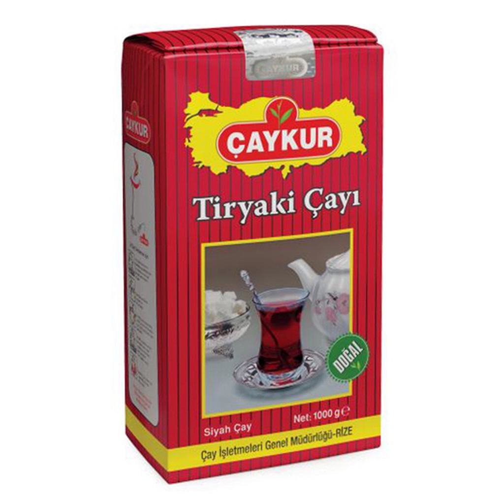 TEH ÇAYKUR TİRYAKİ Turki Minuman Herbal 1000g 500g Mengurangi Kecanduan Kafein
