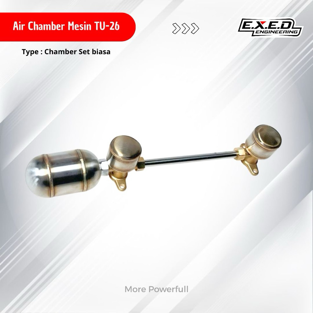 Tabung chamber mesin sprayer TU26 by EXED Chamber stainless for exhaust sprayer