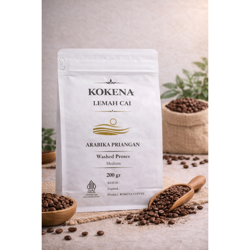 Kopi Arabika Priangan Premium Bubuk & Roasted Bean | 100 Gr, 200 Gr