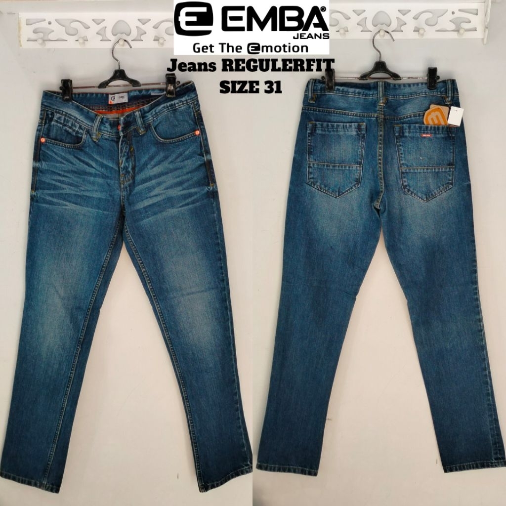 CELANA EMBA CELANA PANJANG EMBA JEANS & KATUN ORIGINAL SIZE 31