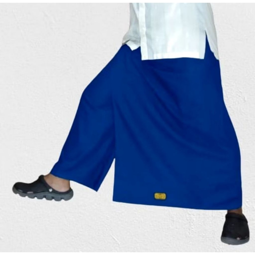 sarung celana wadimor biru polos dewasa remaja dan anak