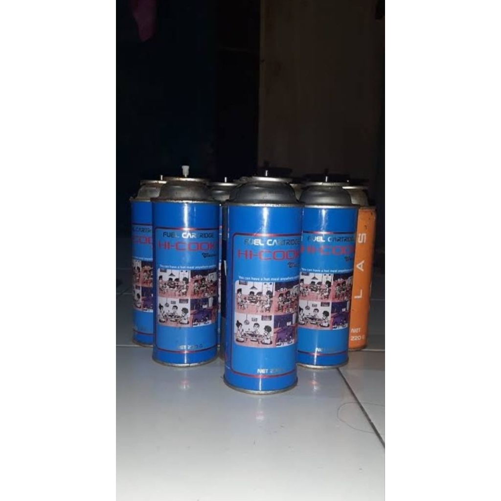 Gas Portable isi full / Gas portable isi ulang ( refill )