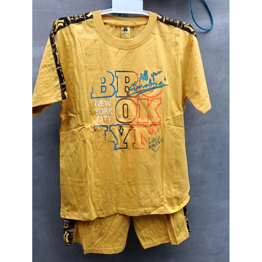 SETELAN LENGKONG JAYA GAMBAR BROKLYN UKURAN SML