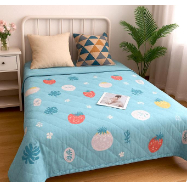Selimut Katun Dewasa Traveling VOGUE 180x200cm Varian Motif