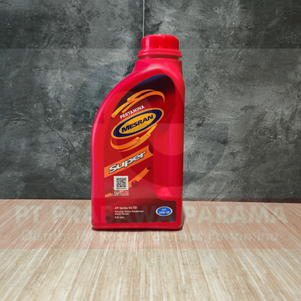 Pertamina Mesran Super 20w-50 0.8 Liter - Oli Mesin Mobil