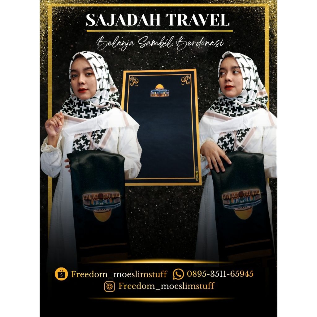 Sajadah Travel Premium Masjid Al-Aqsa