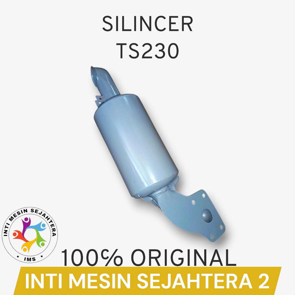 Knalpot Silincer Muffler Assy Yanmar TS 230