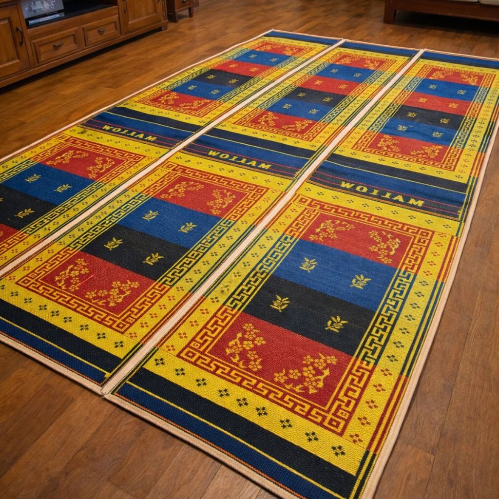 Tikar Plastik Swallow Asli Tebal | Anti Air, Awet, Tikar Lipat Serbaguna Murah