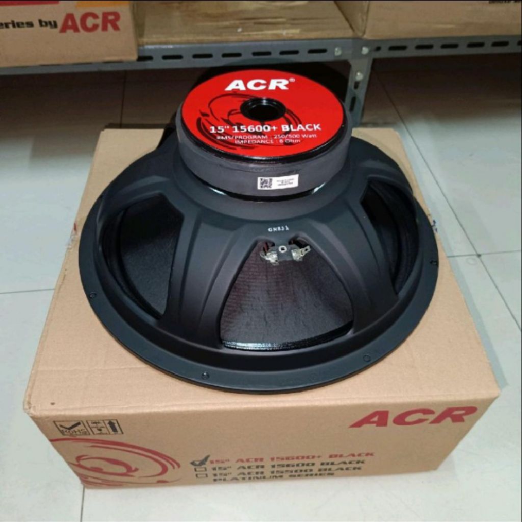 Speaker ACR 15600+ Black woofer 500 watt ACR 15600 | melody classic
