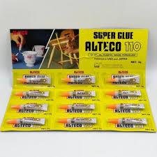 ALTECO Lem Super Glue 3g Daya Rekat Kuat Untuk Metal Plastik Kayu Porcelain