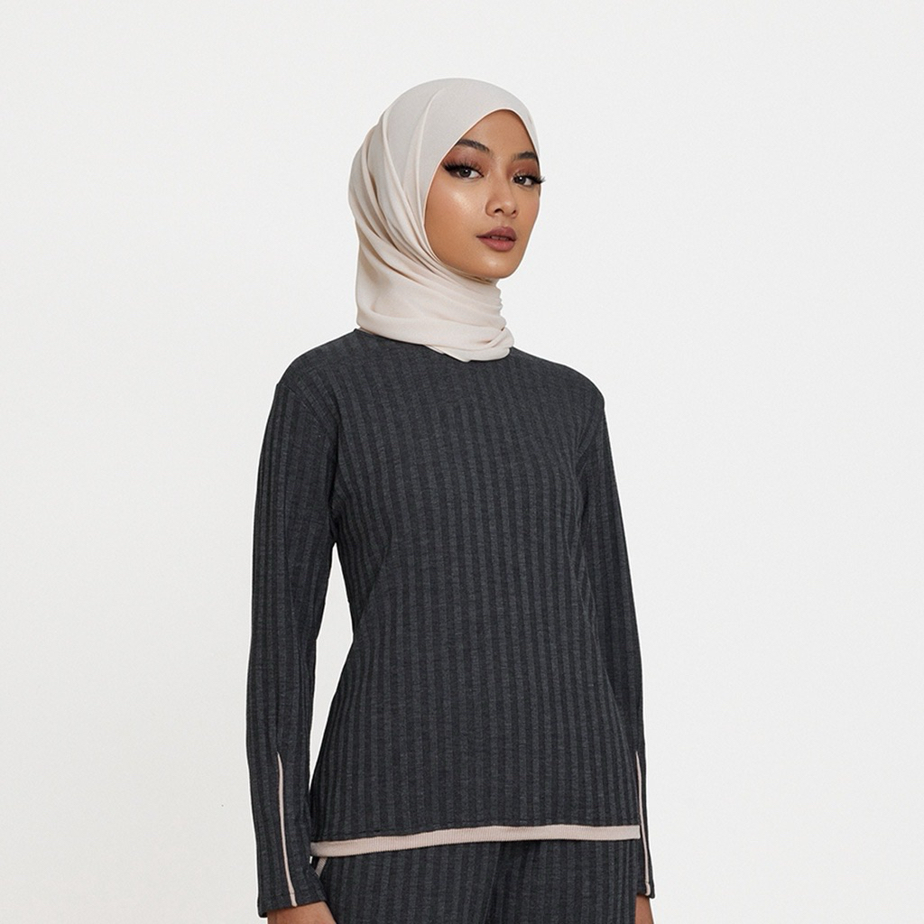 Preloved Lafiye Laze Shirt Charcoal XL