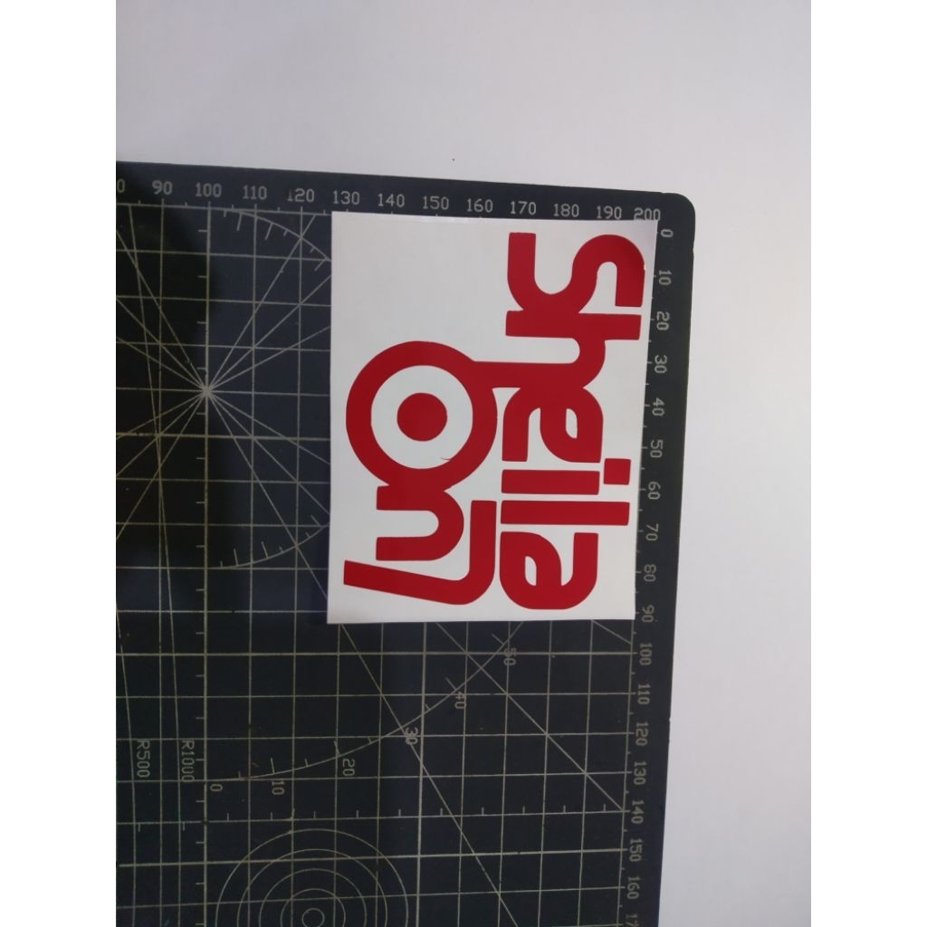 stiker cutting Sheila on 7