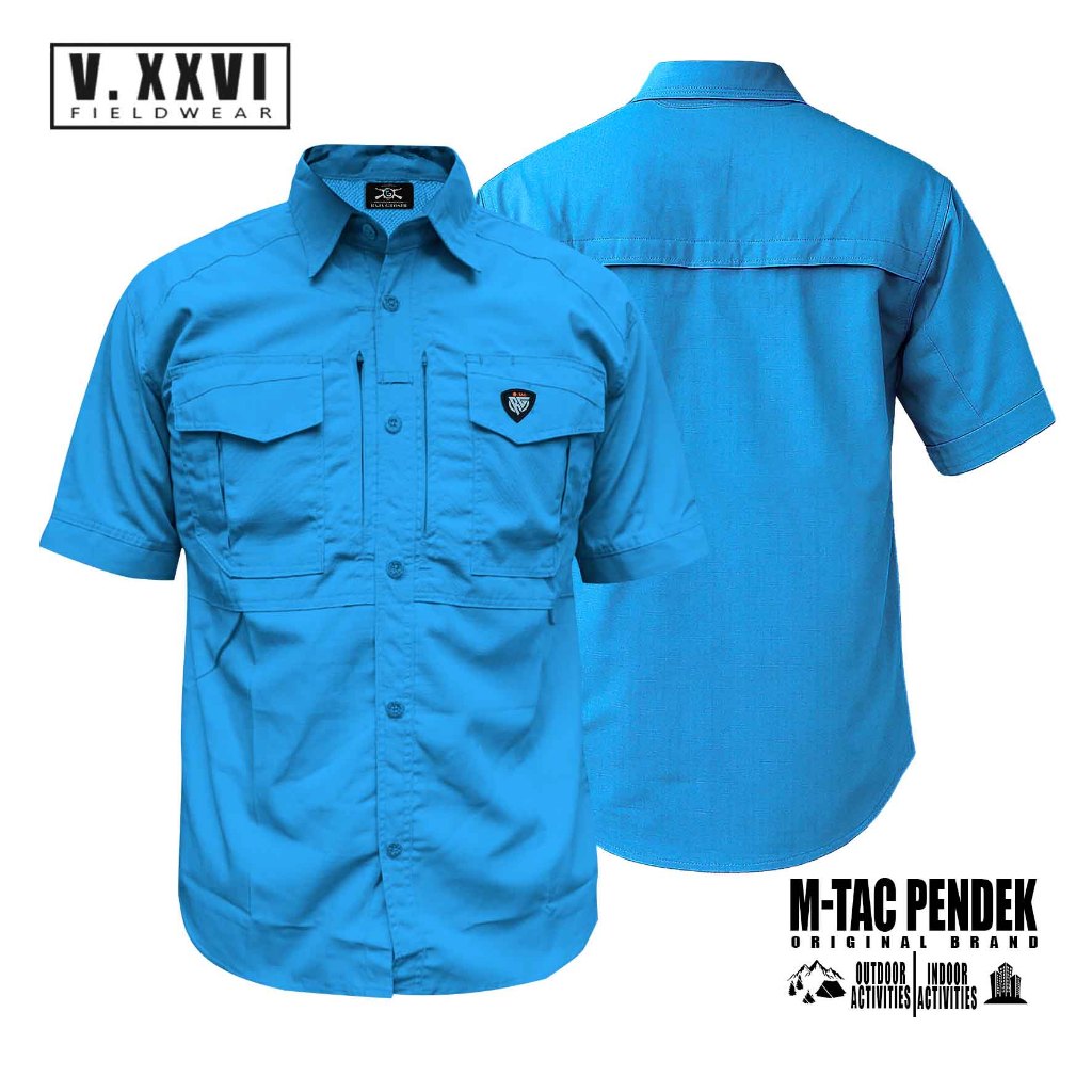 kemeja tactical m-tac bahan pernusa premium banyak pilihan warna