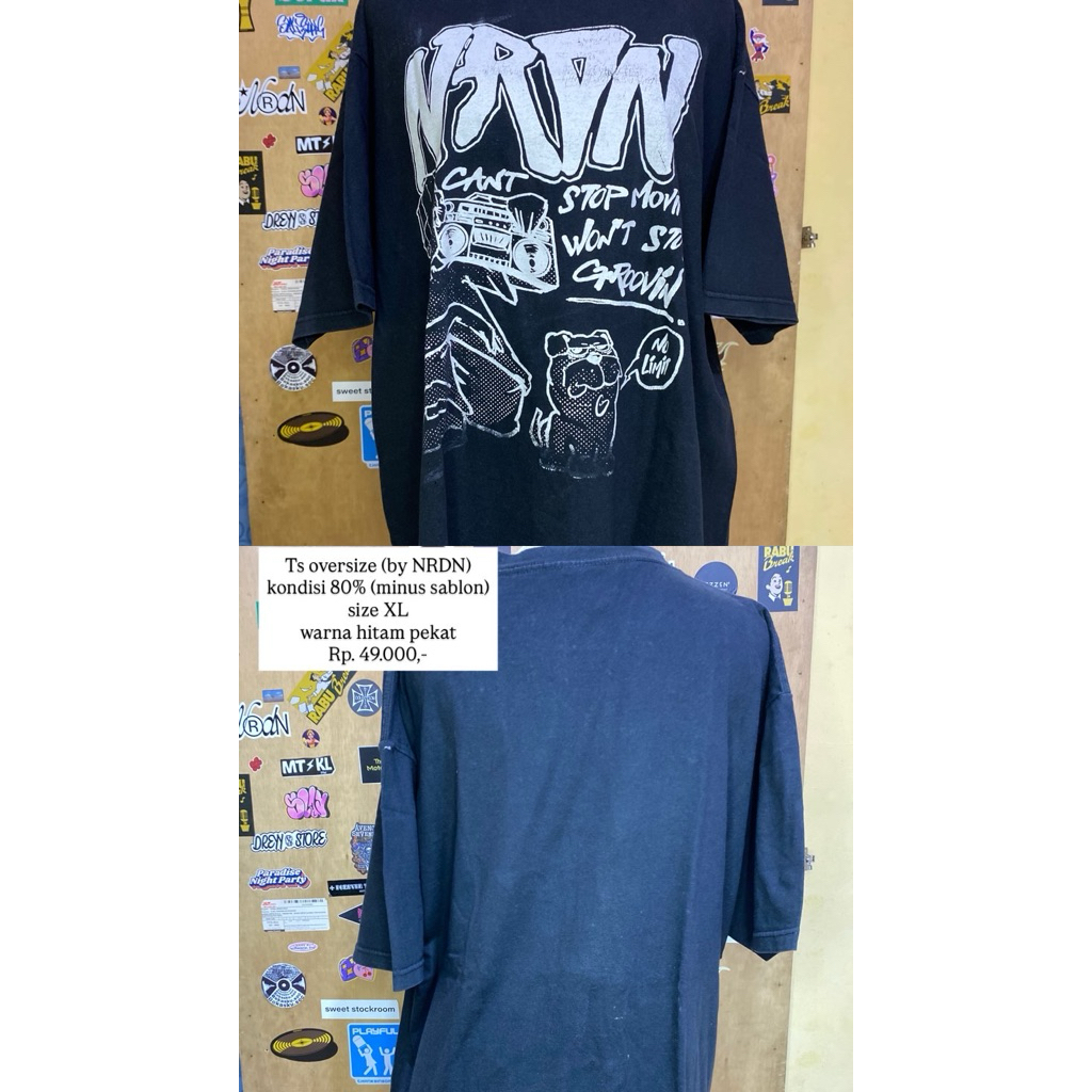 PRELOVED T-Shirt Oversize (by NRDN)