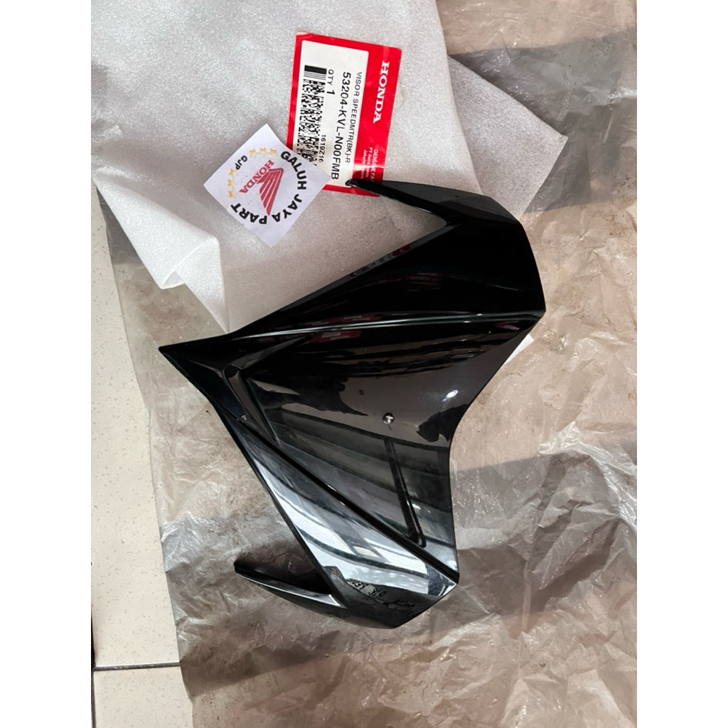 COVER LAMPU DEPAN PUTIH ATAU VISOR SUPRA X 125 BATMAN ORI AHM 53205-KVL-N00PFW / 53204-KVL-N00FMB