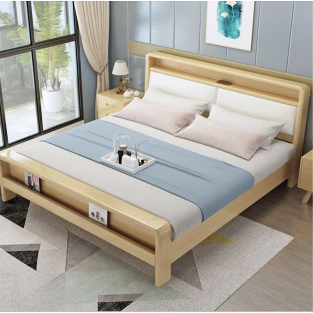 Dipan Ranjang Kayu Mahoni Tempat Tidur Minimalis Divan Minimalis Tempat Tidur Ranjang Minimalis Ukur