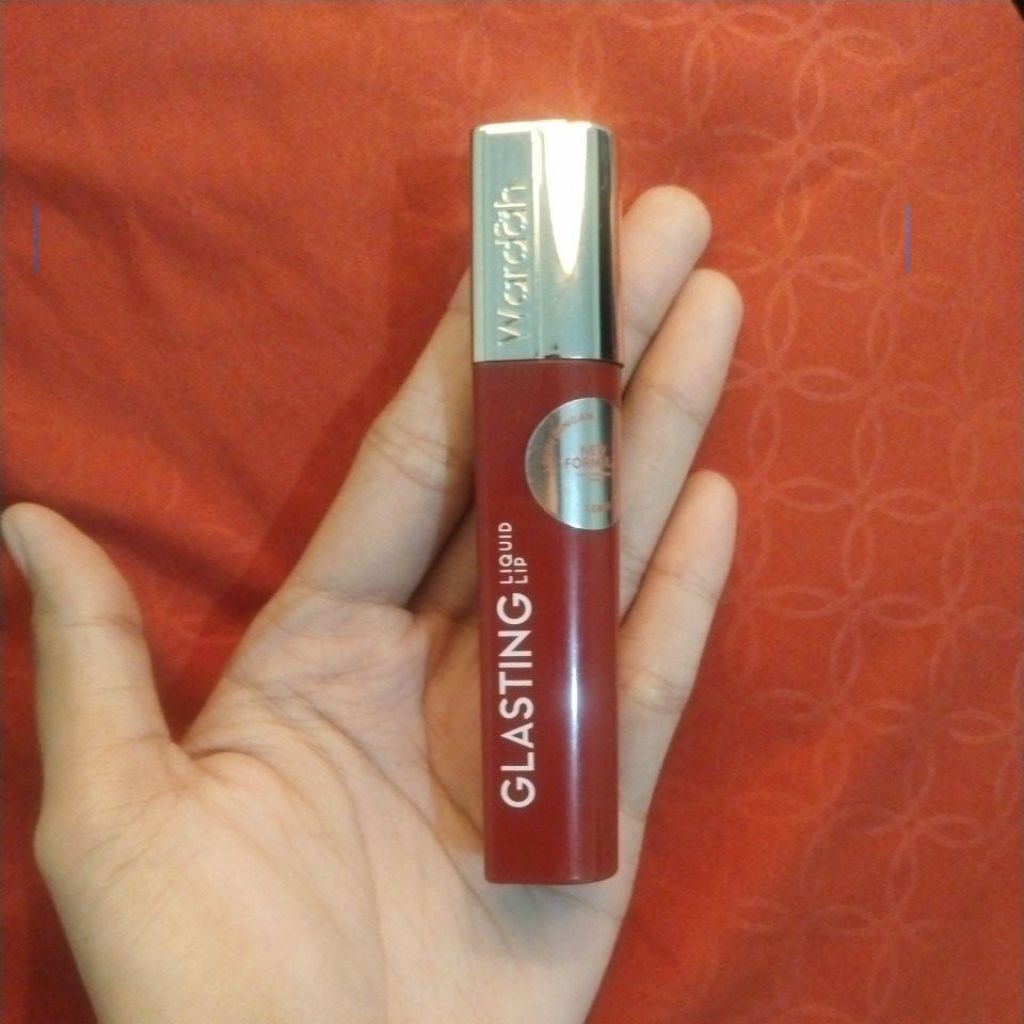 preloved wardah glasting shade 08-plush pome