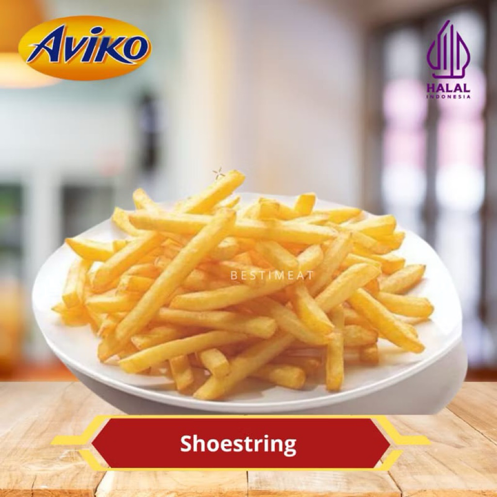 Aviko Kentang Shoestring French Fries Frozen 250g