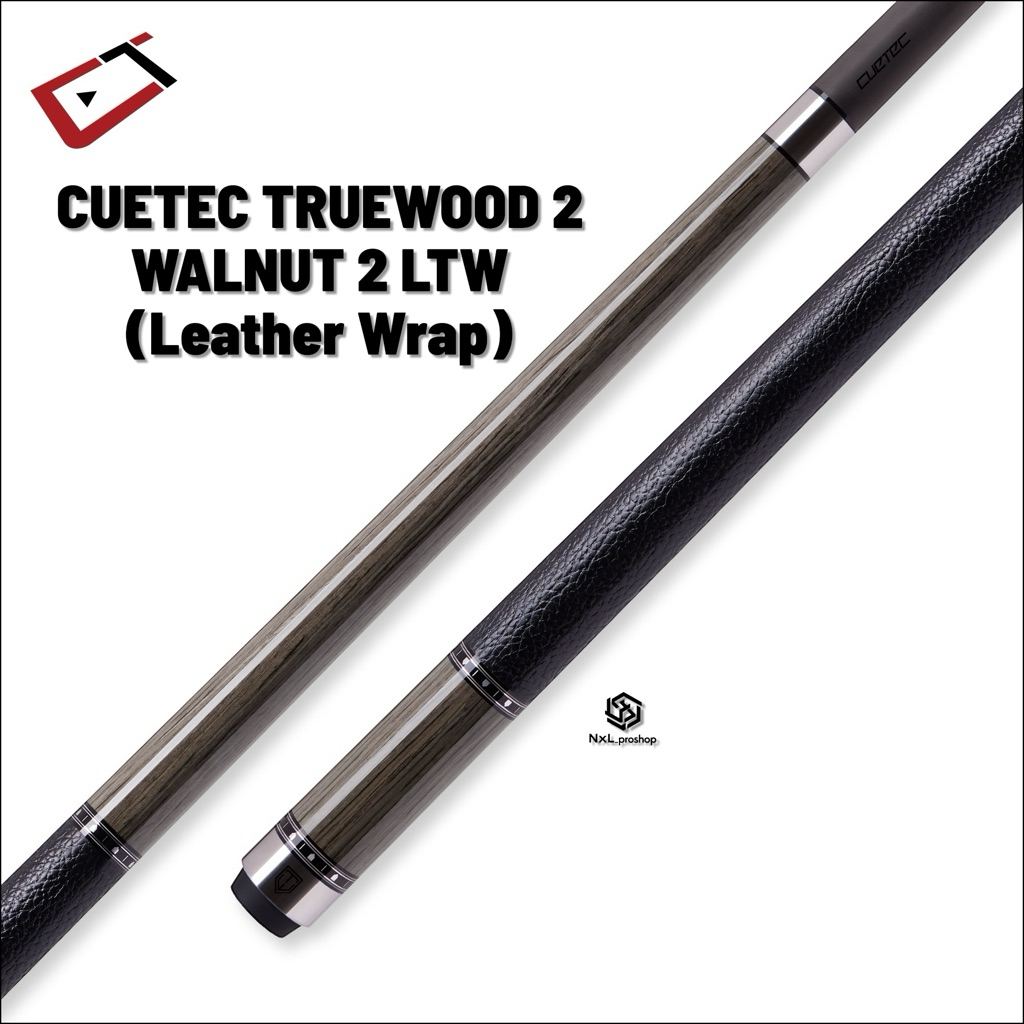 Cuetec Cynergy Truewood Walnut Stik Billiard
