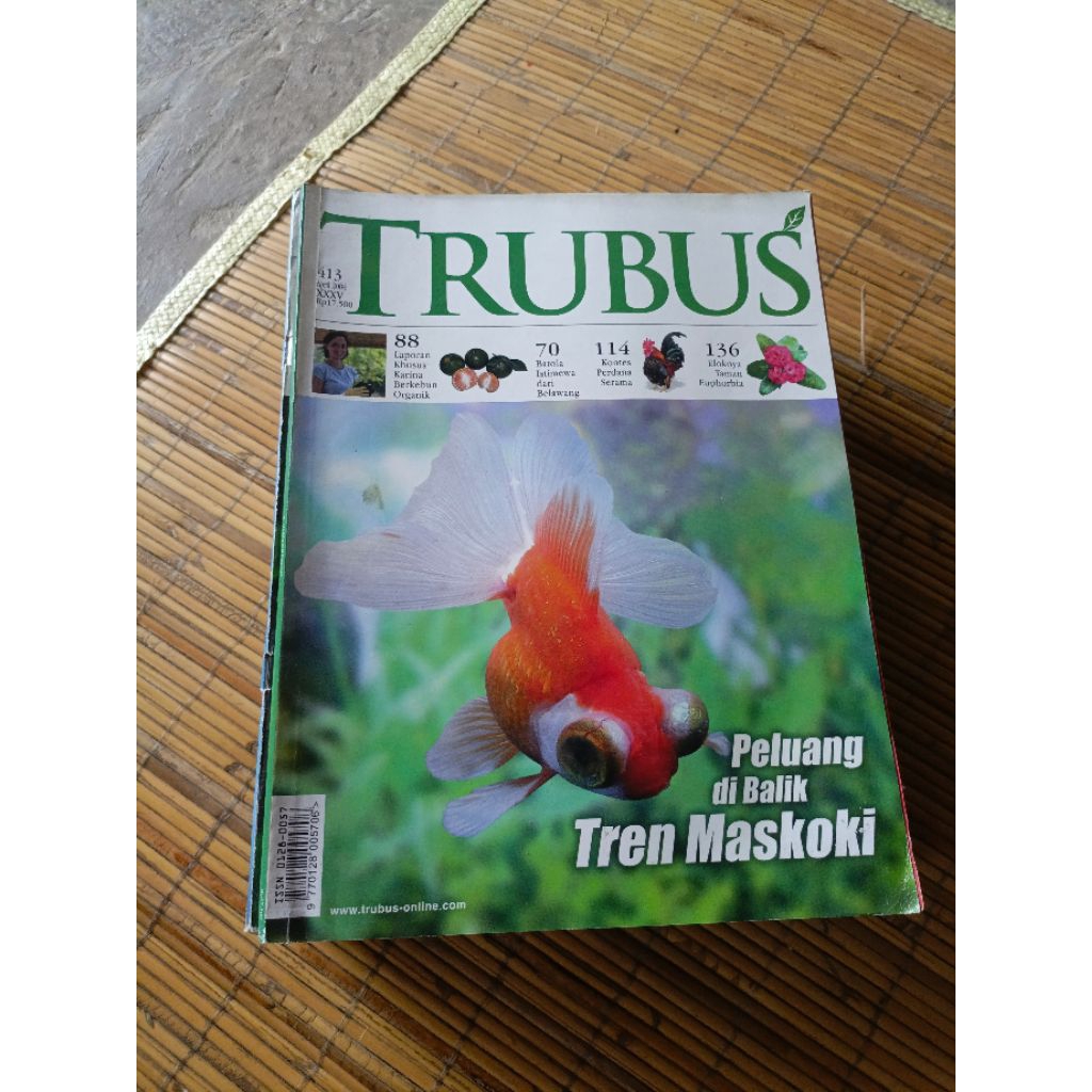 MAJALAH TRUBUS BUDIDAYA IKAN, TANAMAN, DLL