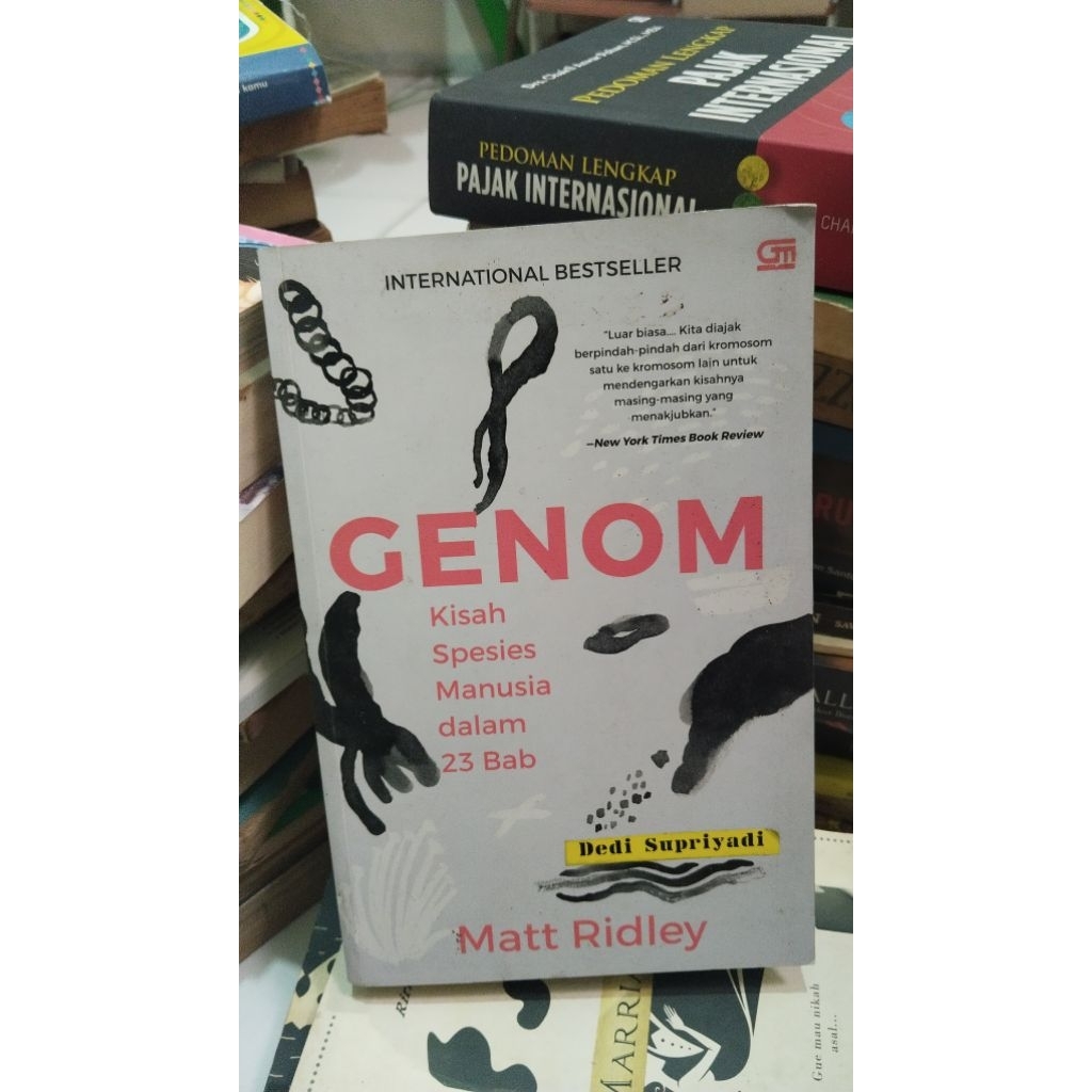 BUKU GENOM KISAH SPESIES MANUSIA DALAM 23 BAB
