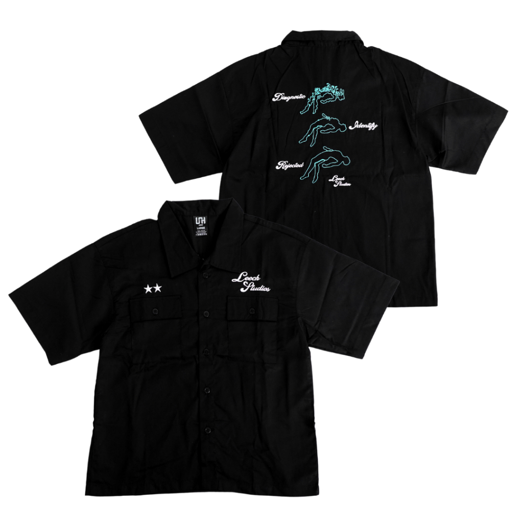 Workshirt | Diagnotic Black | Kemeja | Leech.co