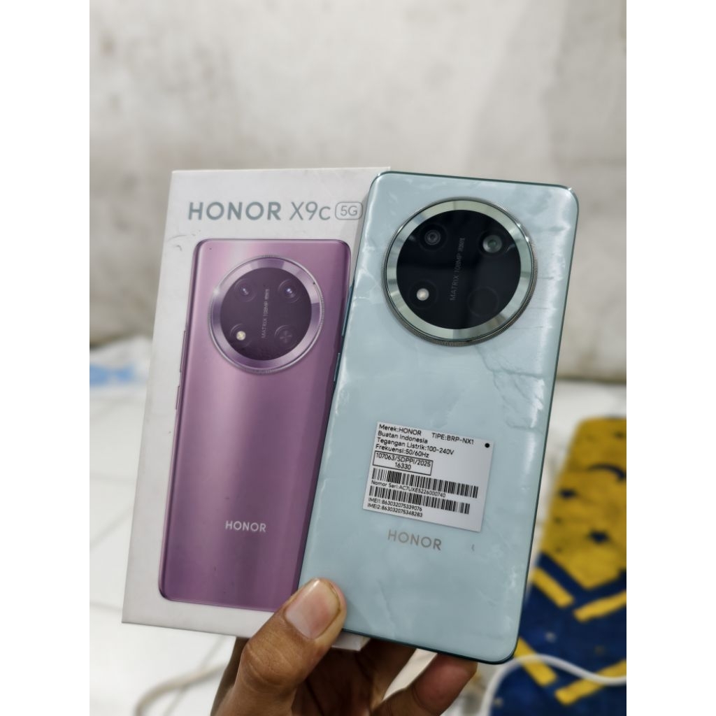 honor x9c 5g 12/256 second lengkap mulus garansi resmi