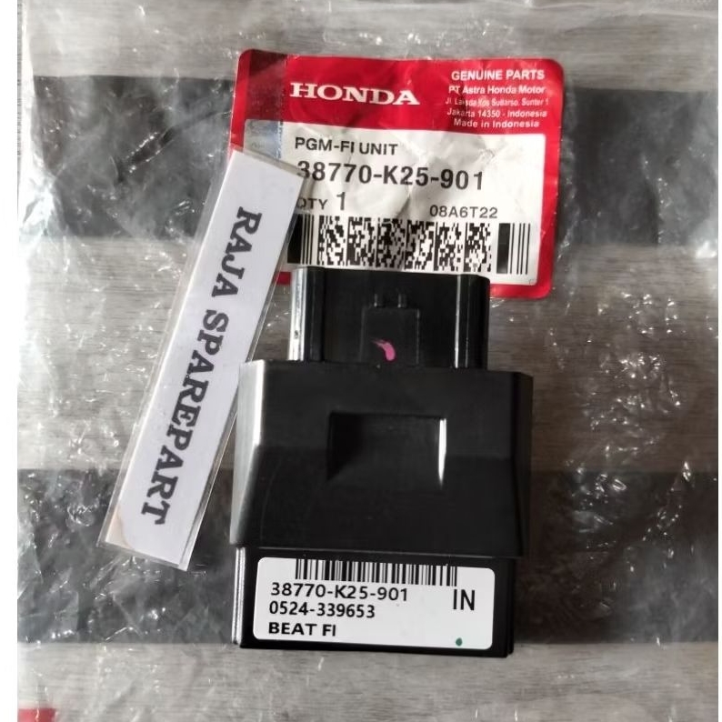 ECU CDI HONDA ORIGINAL (K25) ASSY Honda BeAT FI (2012–2014) dan Honda BeAT Sporty eSP (K25G/2015–201