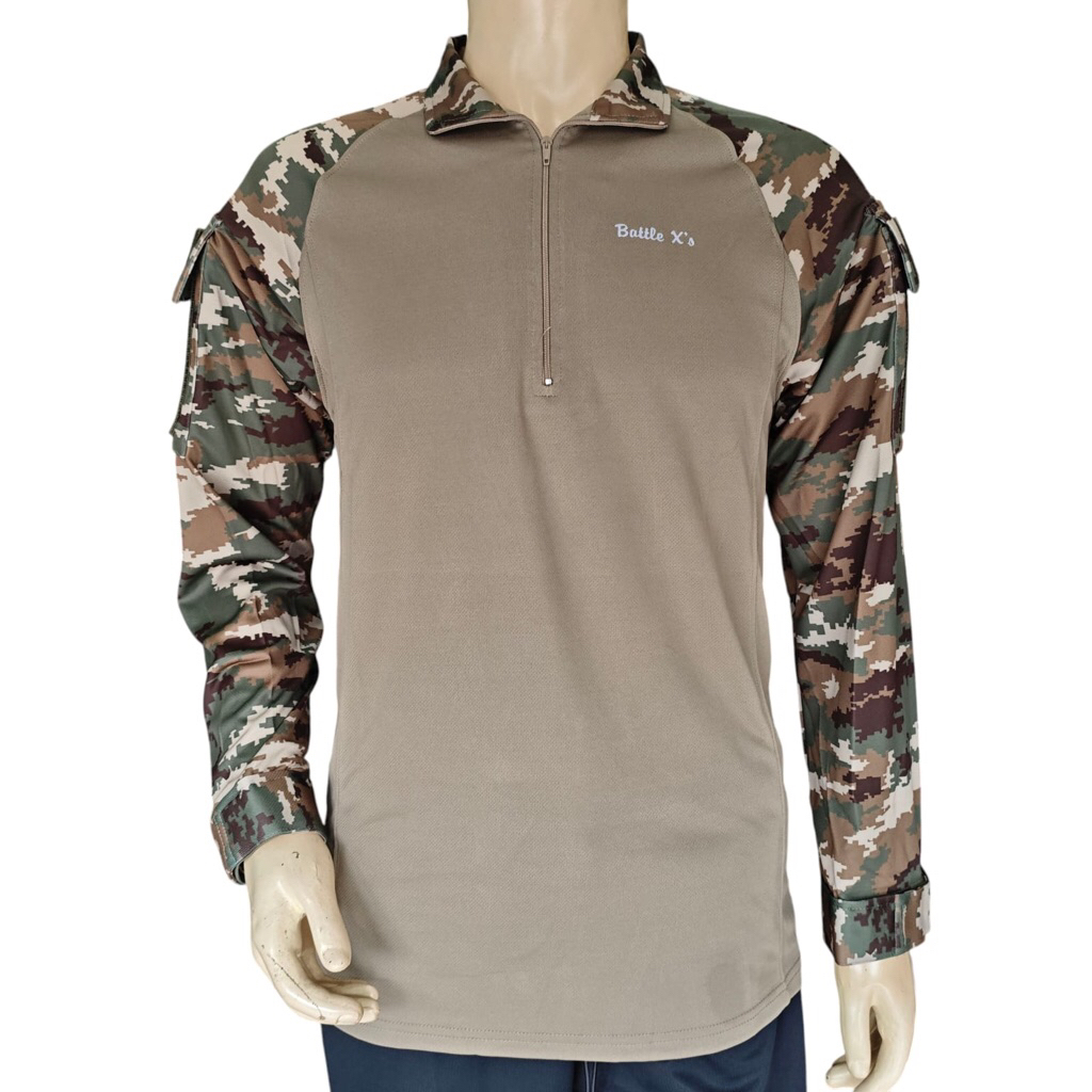 COMBAT SHIRT LORENG SAGE GREEN