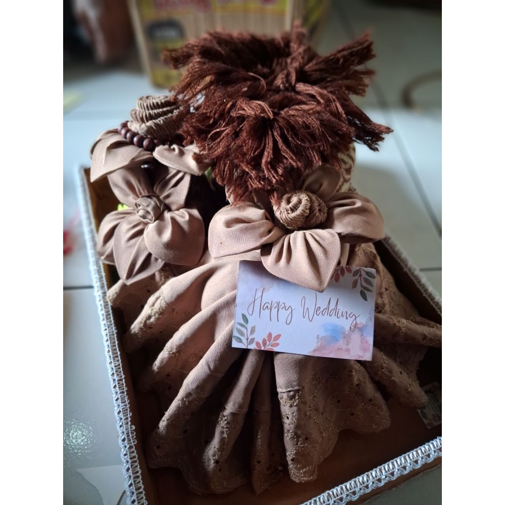 Hantaran pernikahan Alat sholat/ Seserahan mukena sajadah tasbih Paket lengkap mukena sajadah tasbih