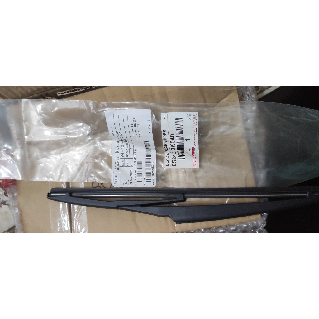 wiper blade belakang innova fortuner hilux 2006 2007 2008 2009 2010 2011 2012 2013 2014 2015 ori