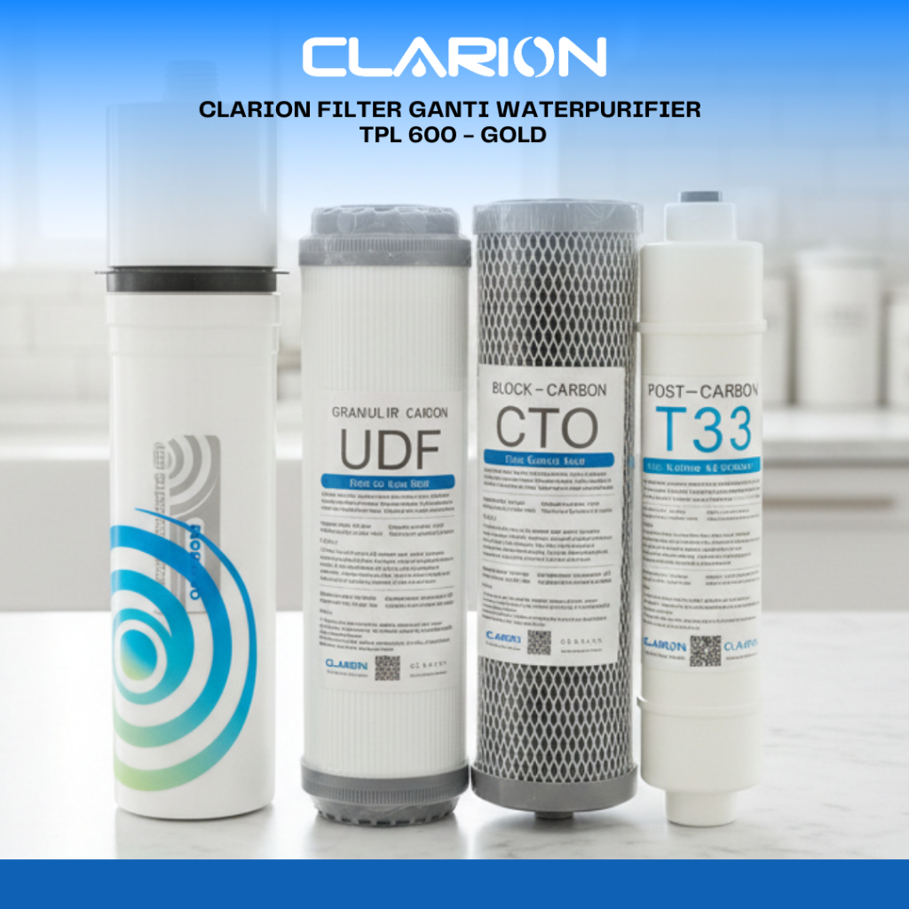 Filter Ganti TPL 600 Gold- Filter Water Purifier Clarion- Air siap minum