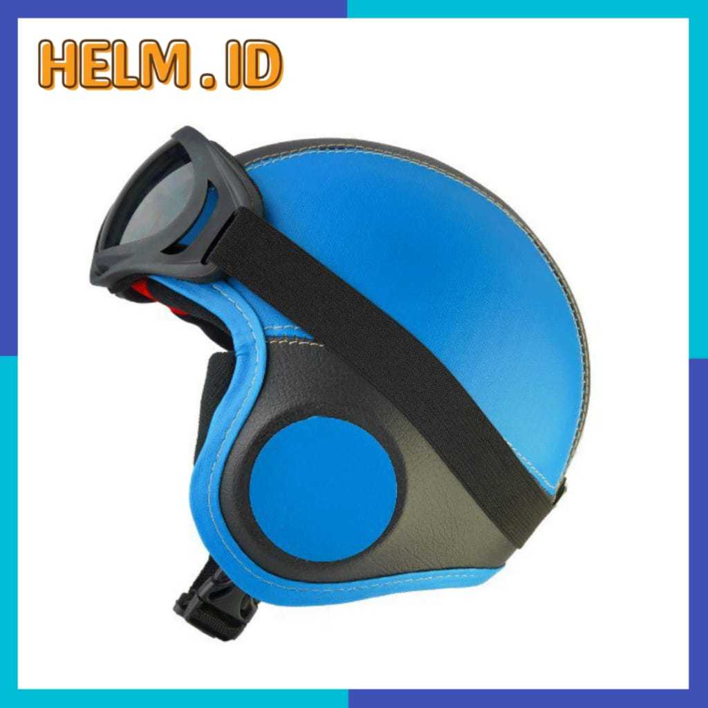 Helm Anak Bogo Retro 2-7 Tahun Lucu Nyaman