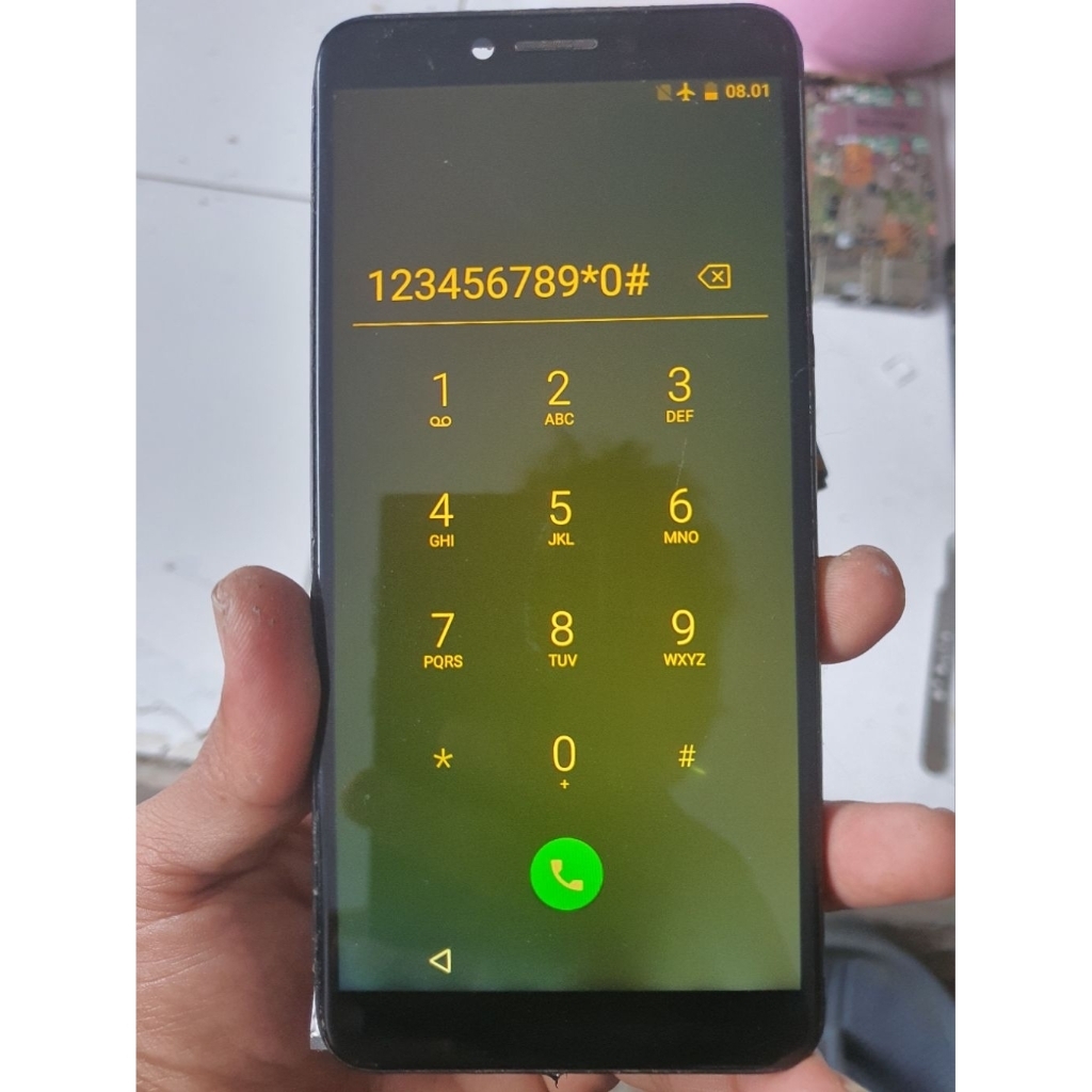 lcd tc lenovo k5 k350t ori copotan minus