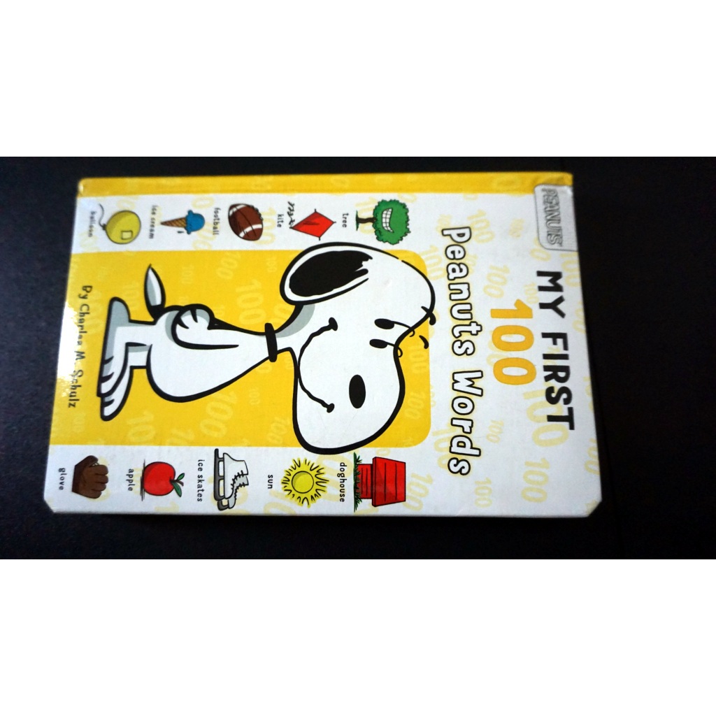 My First 100 Peanuts Words buku anak preloved second
