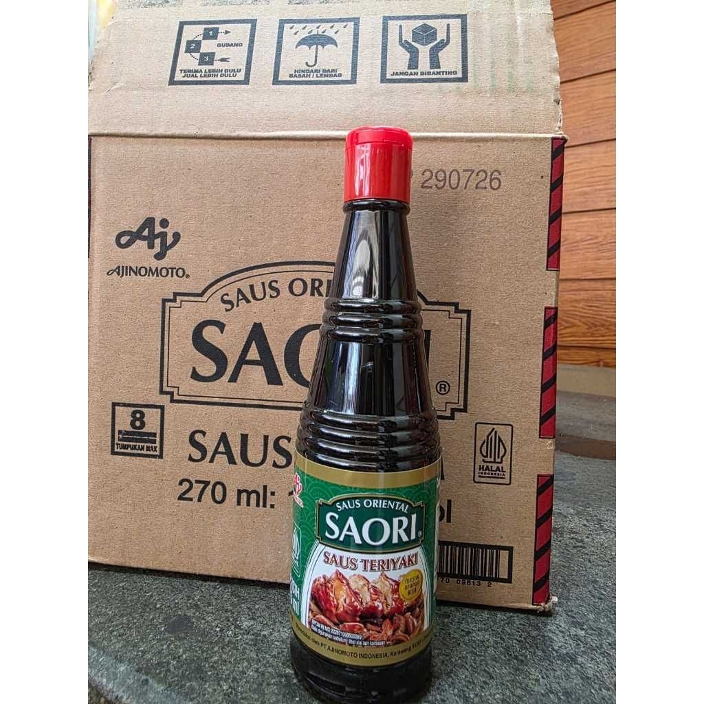 Saori saus Tiram & Saori Saus Teriyaki 275ml