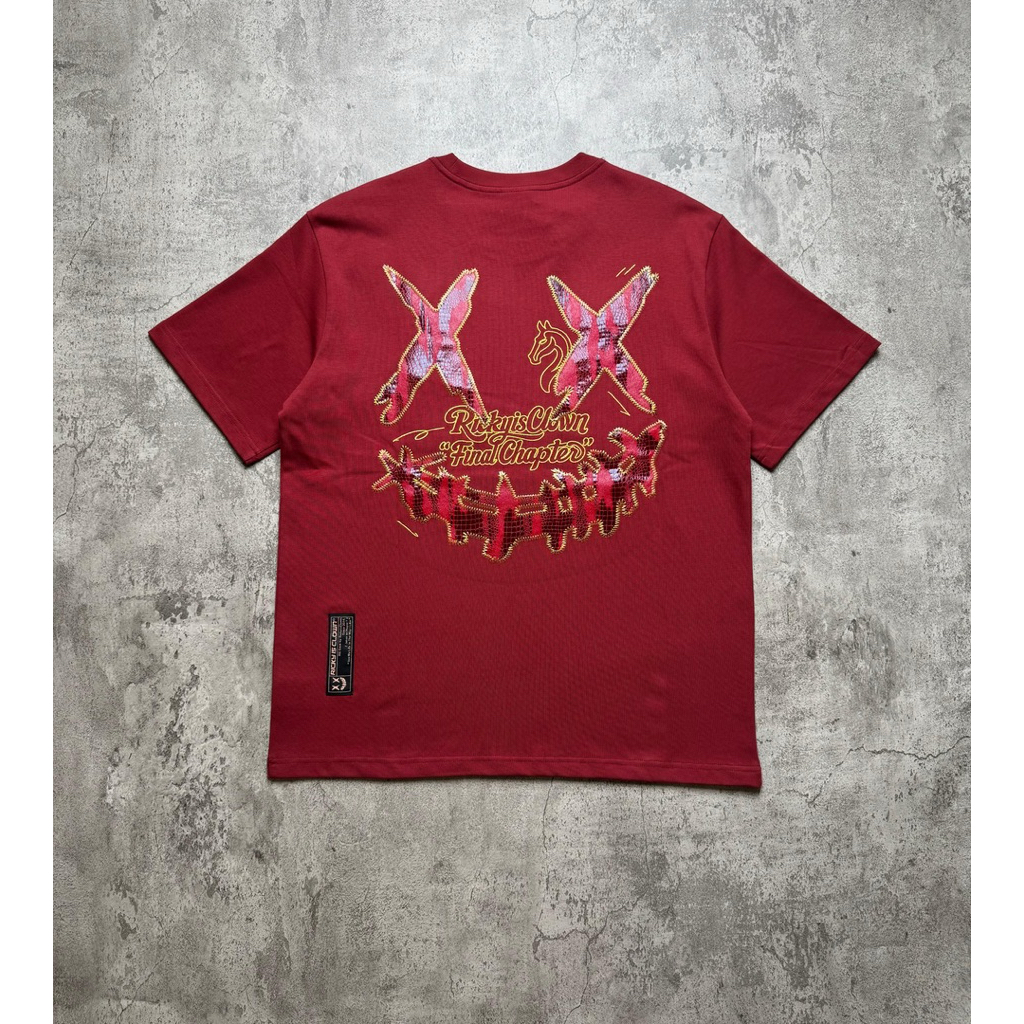 Ricky is clown final chapter maroon t shirt