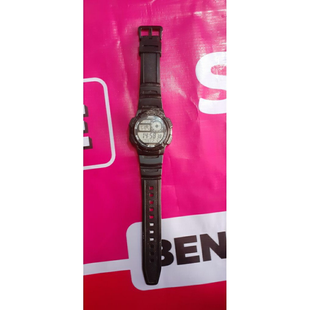 CASIO jam digital original lecet casing