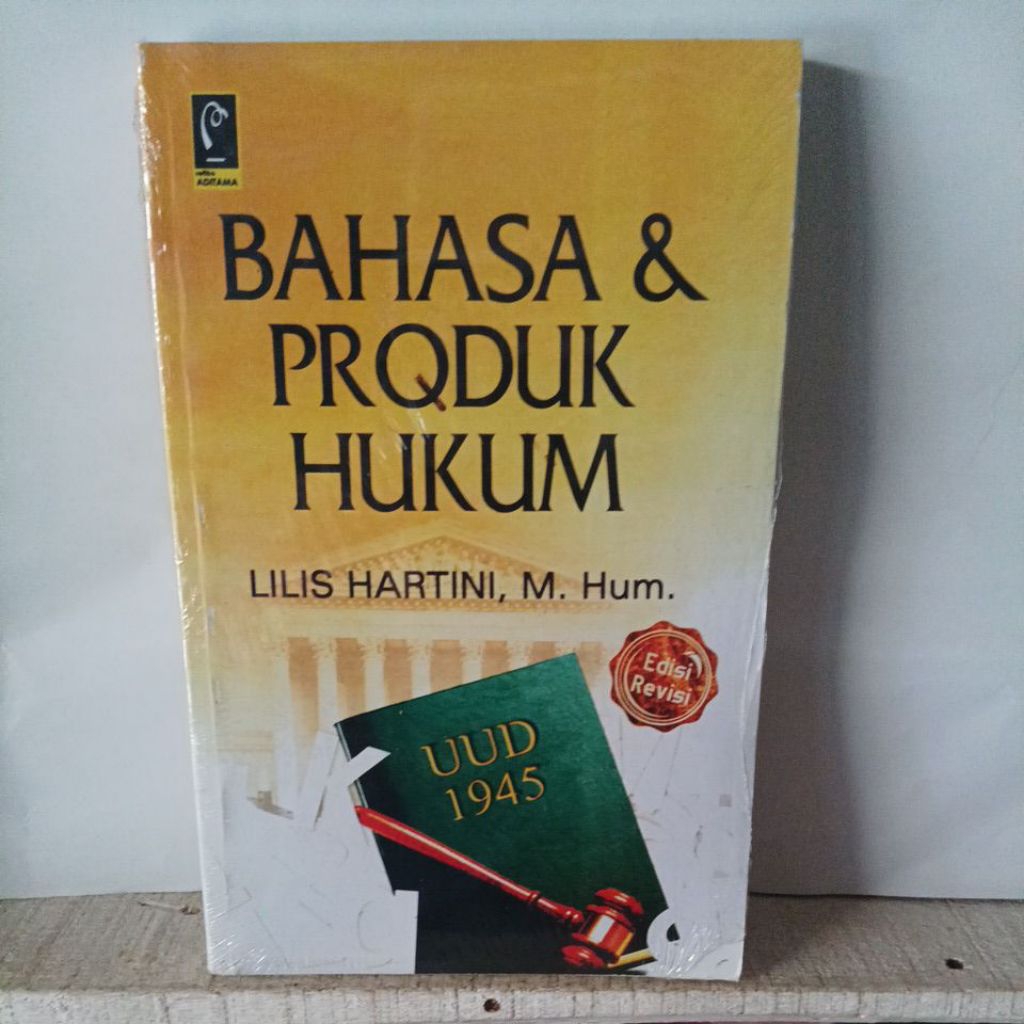 buku bahasa & produk hukum