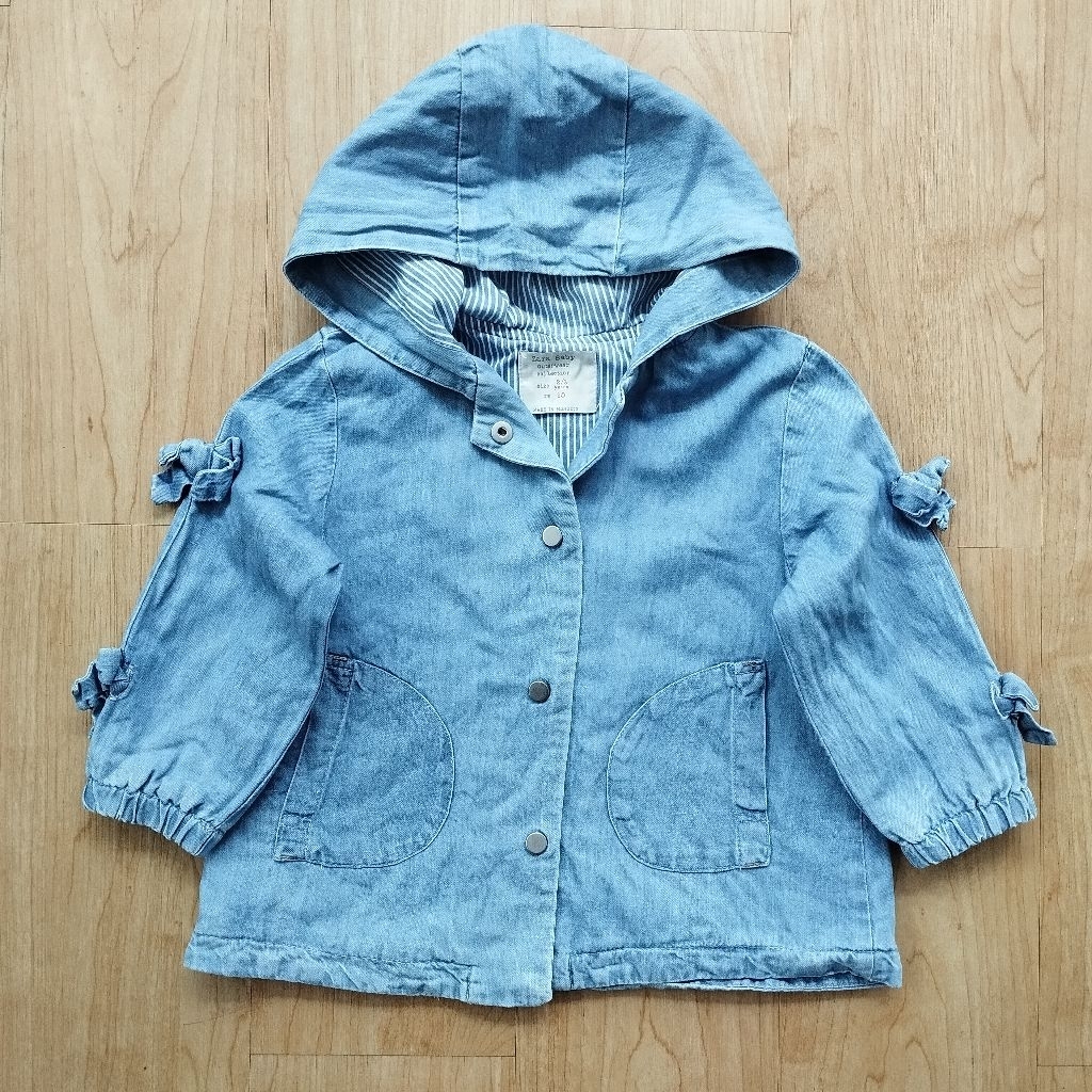 Zara Baby Jacket Jeans anak perempuan preloved