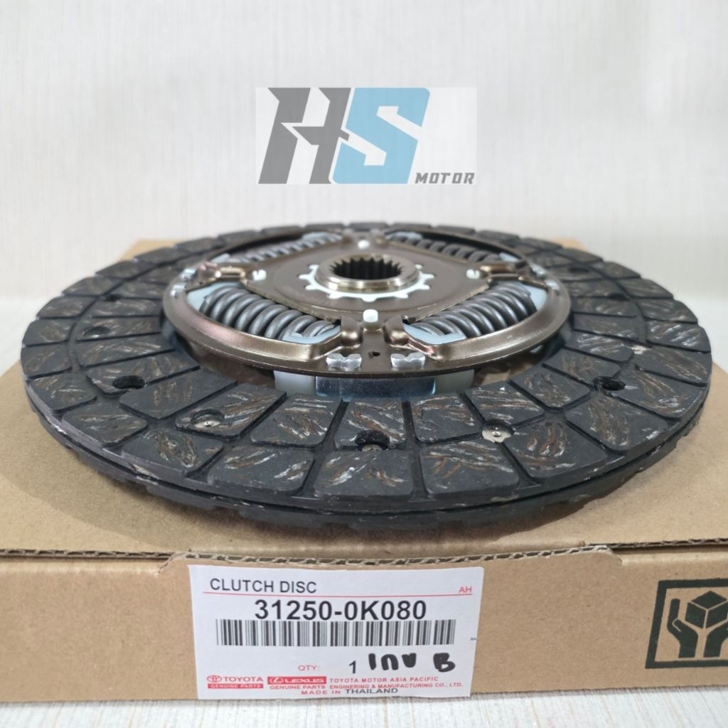 CLUTCH DISC KAMPAS KOPLING KAIN KLOS MOBIL TOYOTA INNOVA BENSIN INNOVA REBORN BENSIN HILUX 2.0 BENSI