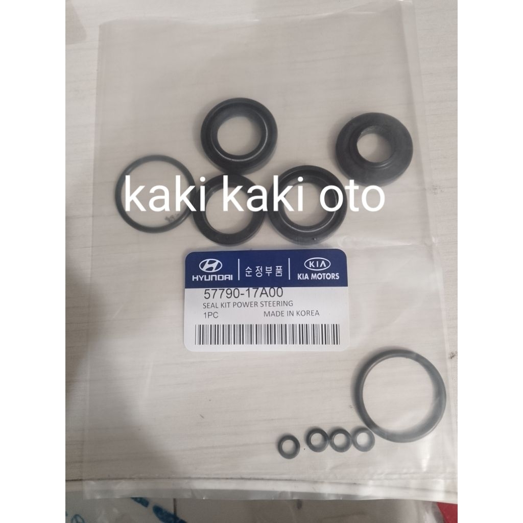 Seal kit power steering bawah seal worm seal rack steering rack stir Hyundai h1 h-1 Starex mover