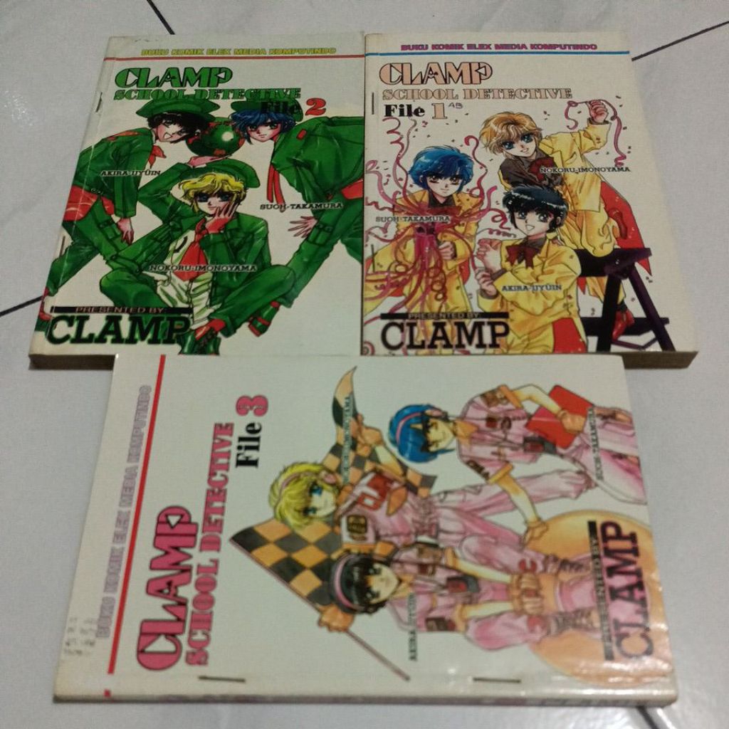 komik clamp school detective