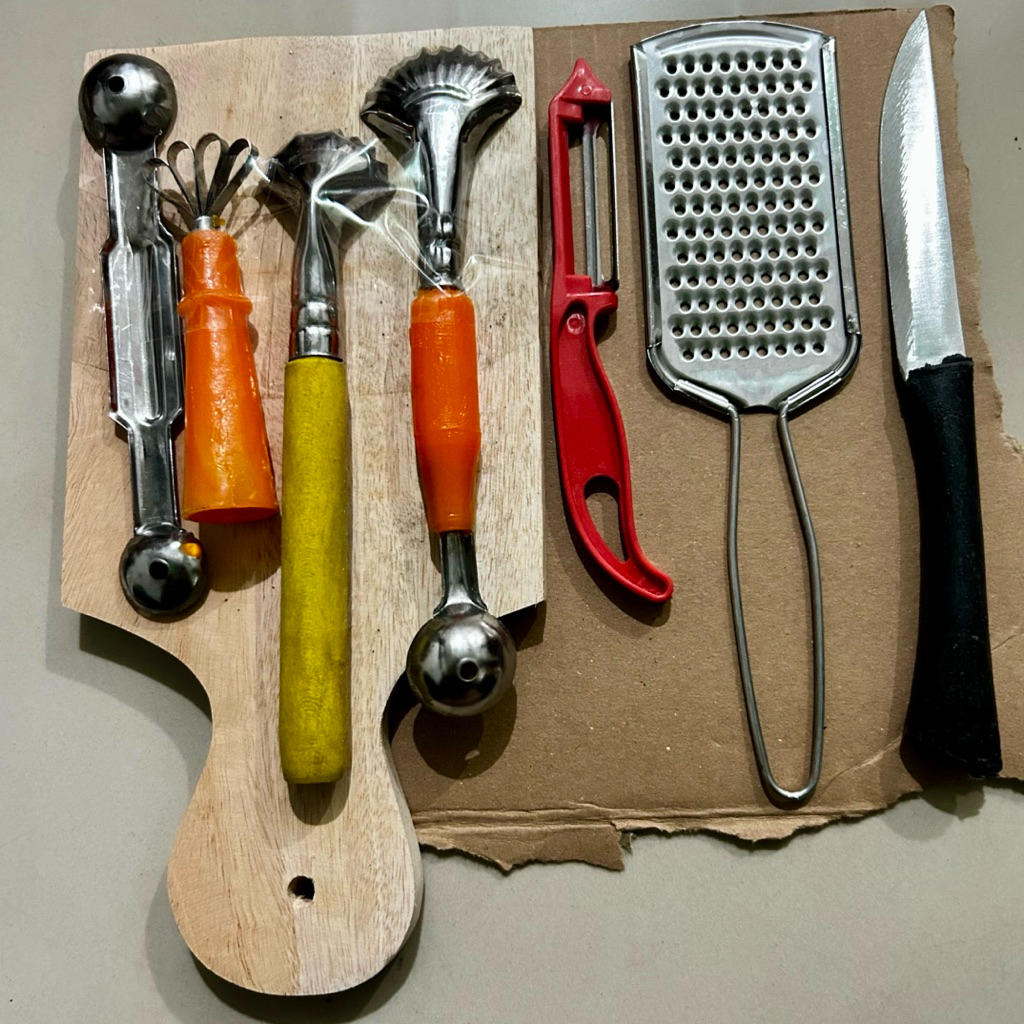 Paket Talenan Serutan Wortel / Kerokan Kelapa / Serutan Buah / Serut Buah / Kerok Buah / Parut Buah